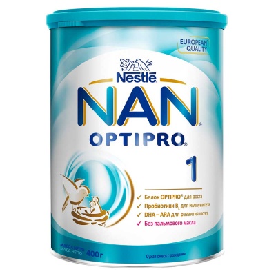 Сухая молочная смесь NAN 1 Nestle 400 г 1